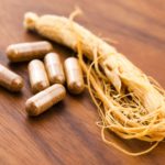 Ginseng roots and capsules